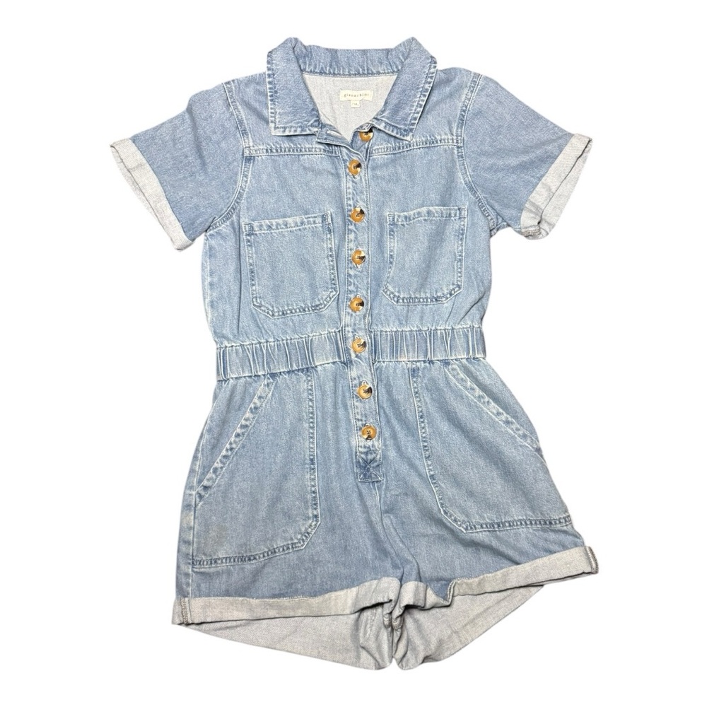 Gianni Bini Tori Denim Romper